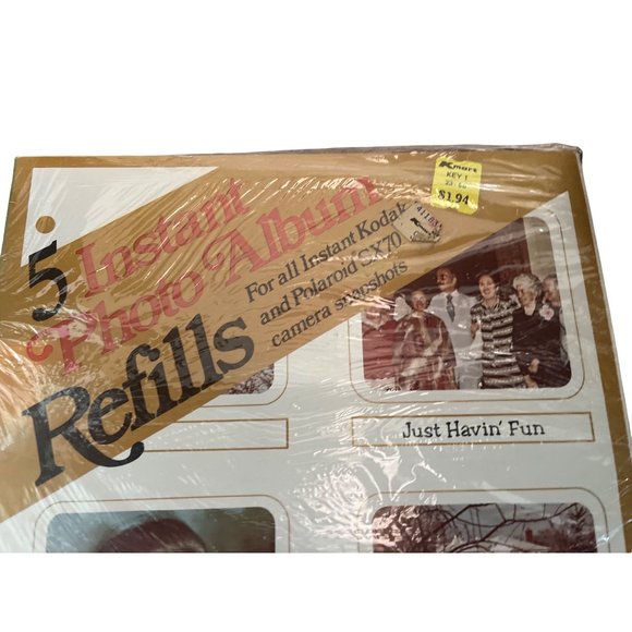 Vtg Photo Album #91-55 Instant Photo Album Refills for Instant Kodak & Polaroid - Picture 2 of 3